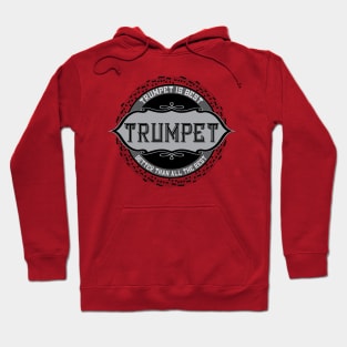 Trumpet Best Music Note Circle Hoodie